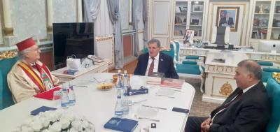 AMEA-nın prezidenti görkəmli türkiyəli alimlə görüşüb