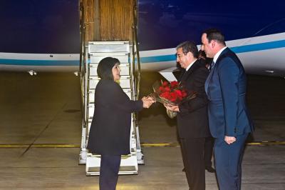 Sahibə Qafarova Kambocaya səfər edib