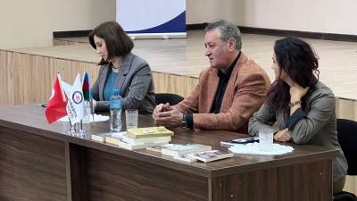 Bakı Avrasiya Universitetində Elçin Hüseynbəyli ilə görüş