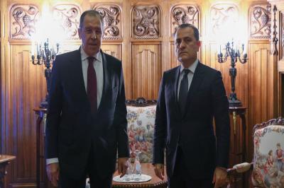 Moskvada Ceyhun Bayramov və Lavrov arasında görüş başlayıb