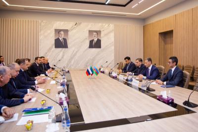Rəşad Nəbiyev Dağıstan Respublikasının rəhbəri Sergey Məlikovla görüşüb