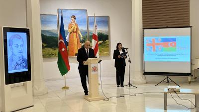 Gəncədə böyük gürcü şairi Nikoloz Barataşvilinin anadan olmasının 205 illiyinə həsr edilən tədbir keçirilib