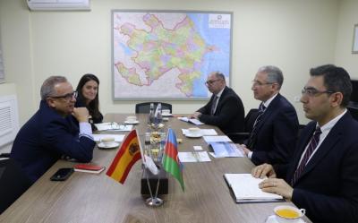 Azərbaycan və İspaniya arasında gələcək əməkdaşlıq imkanları müzakirə edilib