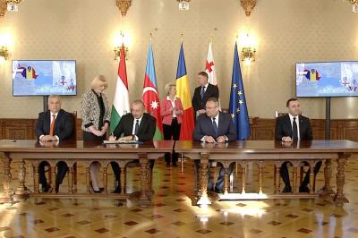 Azərbaycan, Gürcüstan, Rumıniya və Macarıstan “yaşıl enerji” üzrə Saziş imzalayıb