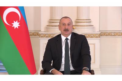 Prezident İlham Əliyev yerli televiziya kanallarına müsahibə verib -  YENİLƏNİB -1