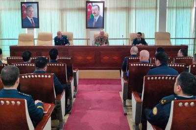 Gəmilərə nəzarət və sularda xilasetmə ilə bağlı toplantı keçirilib