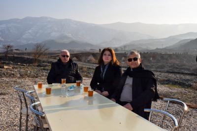 İsveçdən olan diaspor nümayəndələri Xudafərinə gediblər