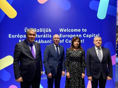Günay Əfəndiyeva “Avropanın Mədəniyyət Paytaxtı - 2023” mərasimində iştirak edib