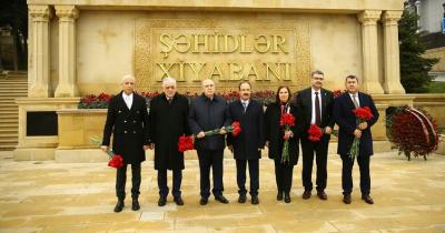 Türkiyə Böyük Millət Məclisinin nümayəndə heyəti Azərbaycandadır