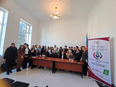 Seçilmiş yaradici şagirdlərlə görüş