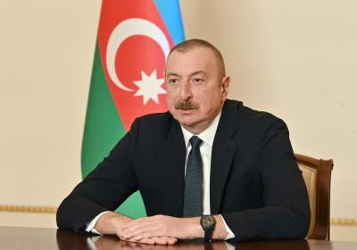 İlham Əliyev İtaliyanın şirkətlər və “Made in Italy” nazirini qəbul edib