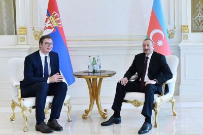 İlham Əliyev Serbiya Prezidentinə təbrik məktubu göndərib