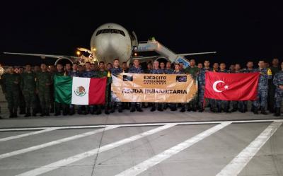 Meksikadan göndərilən 100 ton humanitar yardım Türkiyəyə çatıb