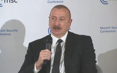 İlham Əliyev Münxen Təhlükəsizlik Konfransı çərçivəsində plenar iclasda iştirak edir - YENİLƏNİB