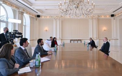 İlham Əliyev İslam İnkişaf Bankı qrupunun prezidentini qəbul edib - YENİLƏNİB