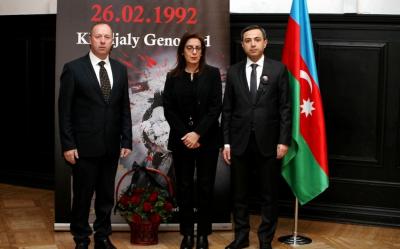 Estoniyada Xocalı soyqırımının ildönümü ilə bağlı anım tədbiri keçirilib