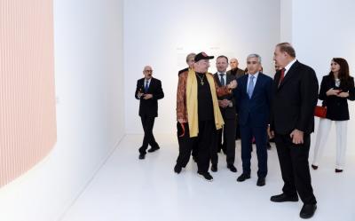 Heydər Əliyev Mərkəzində bəhreynli rəssamın sərgisi açılıb