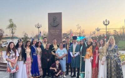 Heydər Əliyevin 100 illik yubileyi Daşkənddə qeyd edilib