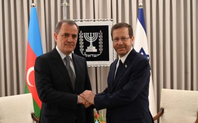 İsrail Prezidentindən Azərbaycan XİN rəhbərinə təbrik