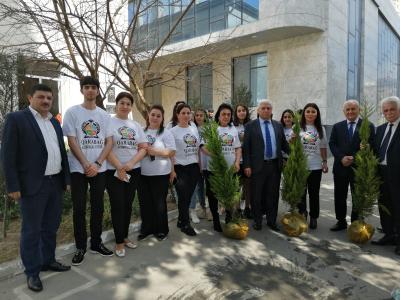 Qida Sənayesi Kollecində ağacəkmə aksiyası keçirilib