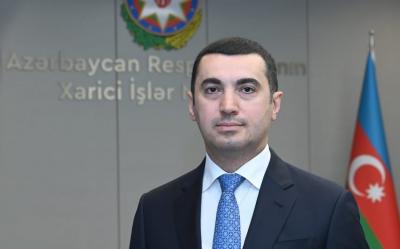 XİN İrana cavab verib: "Azərbaycanın gördüyü adekvat tədbirlər hər zaman təxribatçı və təhrikçi addımlara cavab olub"