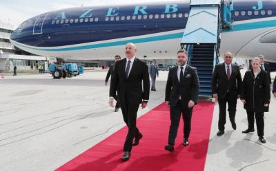 Prezident İlham Əliyev Bosniya və Herseqovinaya rəsmi səfərə gedib