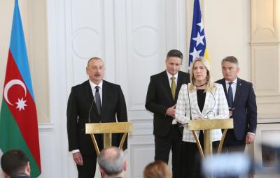 "İkinci Qarabağ müharibəsi zamanı Bosniya və Herseqovina Azərbaycanı qətiyyətli şəkildə dəstəkləmişdir" -  Prezident