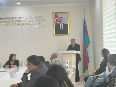 Ulu öndərə həsr olunmuş kitabın təqdimat mərasimi keçirilib