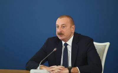 İlham Əliyev: "Regionda baş verən proseslərə göz yuma bilmərik"