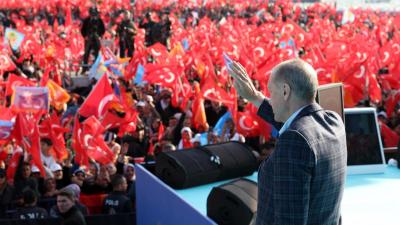 Ərdoğanın İstanbul mitinqində 1,7 milyon nəfər iştirak edib