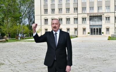İlham Əliyev: "Bizim ordumuz öz gücünü paradda yox, döyüş meydanında göstərib"