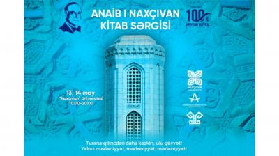 I Naxçıvan Kitab Sərgisi açılacaq