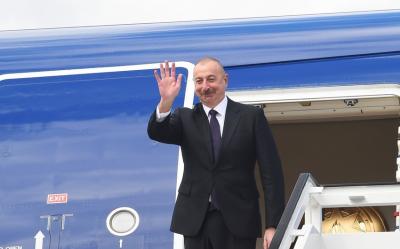 Prezident İlham Əliyevin Belçikaya işgüzar səfəri başa çatıb
