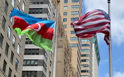 Nyu-Yorkda Azərbaycan bayrağı ucaldıldı