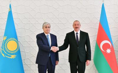 Kasım-Jomart Tokayev İlham Əliyevə təbrik məktubu ünvanlayıb