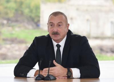 Prezident Kəlbəcər rayonuna səfər edib