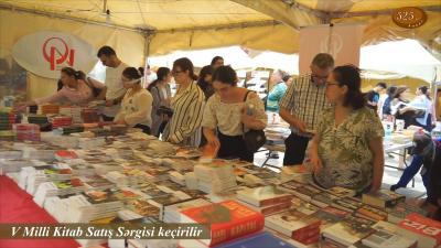 5-ci Milli Kitab Sərgisi davam edir