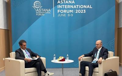 Azərbaycanın IRENA Şurasına üzvlüyü çərçivəsində fikir mübadiləsi aparılıb