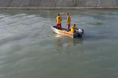 Ağdaşda kanalda batan yeniyetmənin axtarışları davam etdirilir