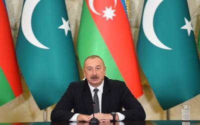 Azərbaycan Prezidenti: "Biz öz torpaqlarımızı döyüşərək geri qaytardıq"