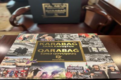 Fulya Öztürkün “Qarabağ, sənə qovuşduq” adlı kitabı çap olunub