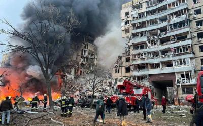 Rusiyadan Ukraynaya yeni aviazərbə