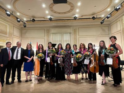 Heydər Əliyevin 100 illiyi münasibətilə İsveçrədə konsert keçirilib