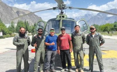 Pakistanda azərbaycanlı alpinist 7 500 metr yüksəklikdə qalmış müəllimi xilas edib