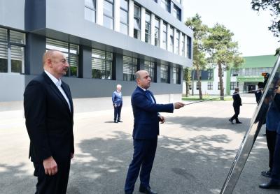 Prezident Cəlilabad Dövlət Peşə Təhsil Mərkəzinin açılışında iştirak edib -  YENİLƏNİB