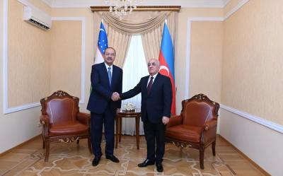 Özbəkistanın Baş naziri Əli Əsədovu ölkəsinə rəsmi səfərə dəvət edib
