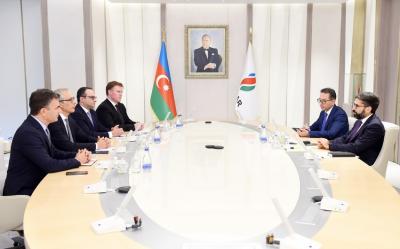 SOCAR prezidenti “ACWA Power” şirkətinin baş icraçı direktoru ilə görüşüb