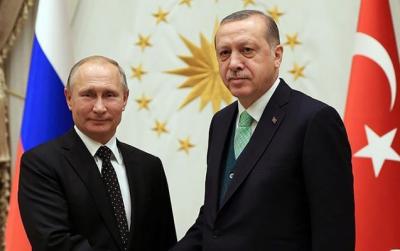 Putin Ərdoğanla telefon danışığı aparır