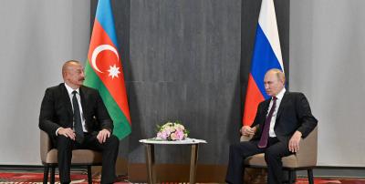 Azərbaycan Prezidentindən Putinə BAŞSAĞLIĞI