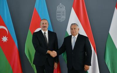 Budapeştdə İlham Əliyev Viktor Orban ilə görüşüb - YENİLƏNİB-3